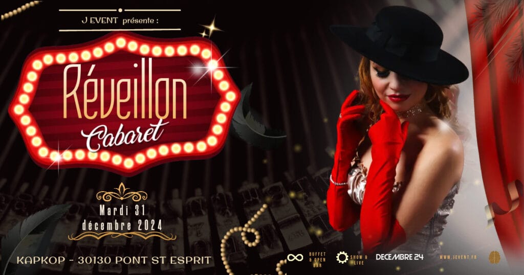 jour de l'an pont saint esprit 2024 open bar buffet